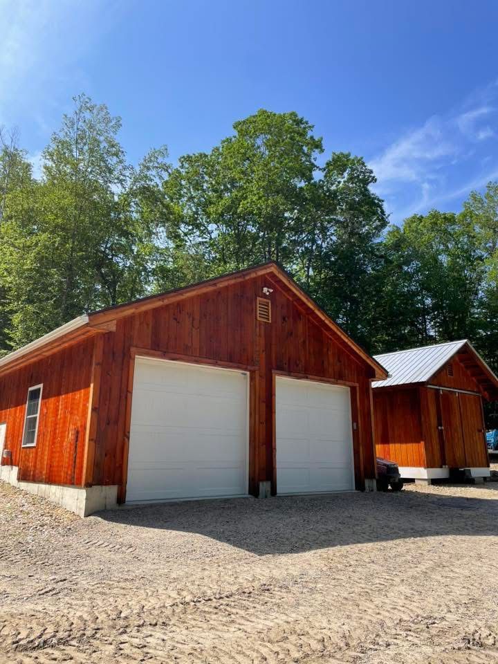 Wooden Garage Finishing